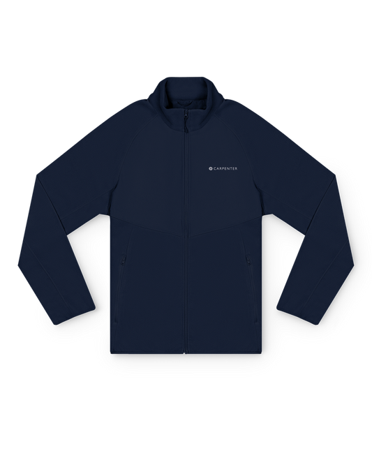 Fleece Zipper Jacket - Navy